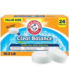 ARM & HAMMER box front showing product and easy dosing benefit