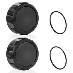 ArrogantF front view drain cap showing fit and easy grip benefit