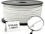 Artilife flag pole rope reel front view showing neat storage and easy handling
