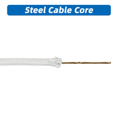 Artilife close-up of steel wire center showing core strength
