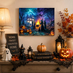 Artiluxy pumpkin breathing light closeup creating soft flicker ambiance