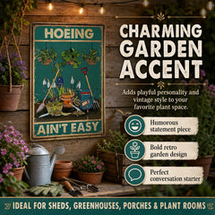Artlunar sign mounted on wooden fence illustrating easy outdoor display and personality
