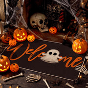 Artoid Mode front view showing Halloween Boo design and welcome impact