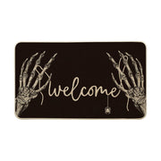 Artoid Mode front view welcome hand bone mat adds spooky curb appeal