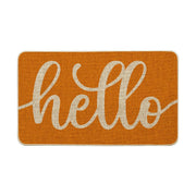 Artoid Mode front view showing orange Hello Fall design and warm welcome
