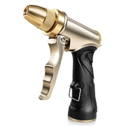 Arxive nozzle front view showing durable metal body and built-in benefits
