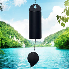 ASDFG front view of serenity bell showing shape and finish for elegant décor