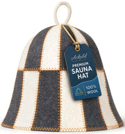 ASKOLD checkered front view showing classic grey-white pattern and fit