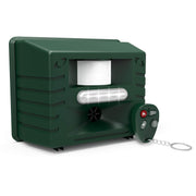 ASPECTEK front view of unit showing controls and deterrent features for garden protection