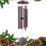 ASTARIN front view of full 36-inch chimes showing balanced tubes and elegant look