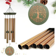 ASTARIN front view of Tree of Life chime showing elegant outdoor focal point