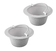 ATIE front view of skimmer baskets showing packaging and contents benefit of ready replacement