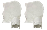 ATIE front view of two replacement sand and silt bags showing label and packaging; ensures correct fit