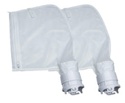 ATIE front view of 2-pack zipper bags showing durable closure benefit