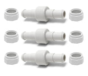 ATIE front packaging showing three D20 swivels and six D15 nuts, clear replacement option