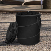 Audoyon front view showing pop up trash can ready to use, durable and portable