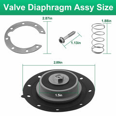 Aulpq close-up of diaphragm material illustrating durable construction