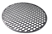 Aura Outdoor Products front view of cast iron grate showing solid bars and shape, durable cooking.