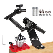 Aurorasters front view of sharpener and balancer showing compact dual tool benefits