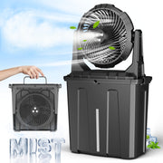 Ausic front packaging showing unit and accessories for quick setup