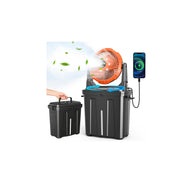 Ausic front view with water tank showing portable cooling benefits