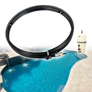 AUTOBABA clamp front view showing solid stainless body and secure seal