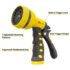 AUTOMAN textured rubber grip close-up for slip-resistant comfortable hold
