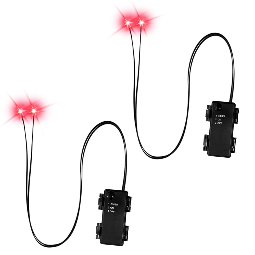 AUTXQU front packaging showing two LED glowing eyes, clear product view and benefits