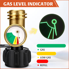 AWEASROY closeup of dial for precise fuel reading and easy monitoring