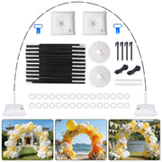 AXHJ arch stand front view showing assembled frame and clear setup benefit