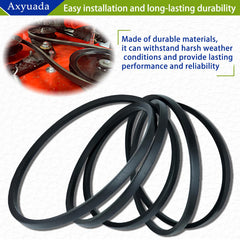 Axyuada rubber texture detail showing durable compound for longevity