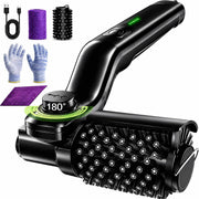 BabyNora front view showing cordless grill brush and ergonomic handle for comfortable use