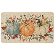 Baccessor front view showing pumpkin design and welcome text for seasonal curb appeal