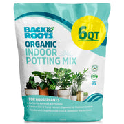 Back to the Roots front packaging showing 6qt bag and benefits