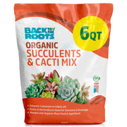 Back to the Roots front packaging showing product details and organic claim