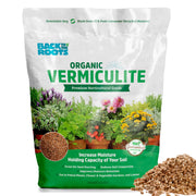 Back to the Roots front packaging showing 8qt bag and product benefit
