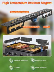 BAIPOK side guard detail showing magnet for tool-free attachment benefit