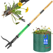 Bamda full tool front view showing long handle and ergonomic posture benefits