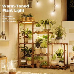 Bamworld grow light detail LED panel providing tailored plant lighting
