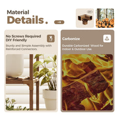 Bamworld shelf in living room styling adding greenery and storage to decor