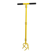 BARAYSTUS front view of hand tiller showing full tool and benefits