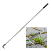 BARAYSTUS front view weeder showing full tool and ergonomic handle benefit