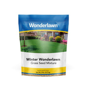 Barenbrug Wonderlawn front bag view showing product and coverage benefits