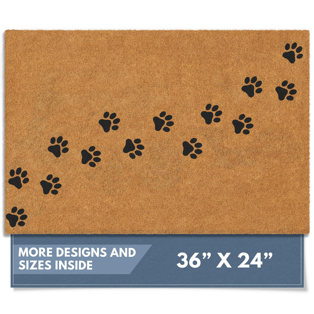 Barnyard Designs front view showing paw-print design and welcoming look