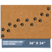 Barnyard Designs front view showing paw-print design and welcoming look