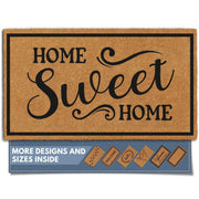 Barnyard Designs front view showing welcome text and border for instant curb appeal