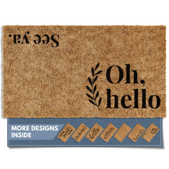Barnyard Designs front view showing bold Oh Hello design and clear welcome message