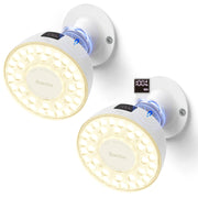 Barrina puck front view showing compact light and full-spectrum benefit