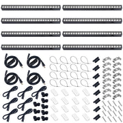 Barrina front packaging showing 8-pack and accessories for quick setup
