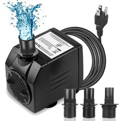 BARST pump front view showing housing and intake, reliable circulation benefit